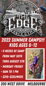 Edge Rock Gym Summer Camp